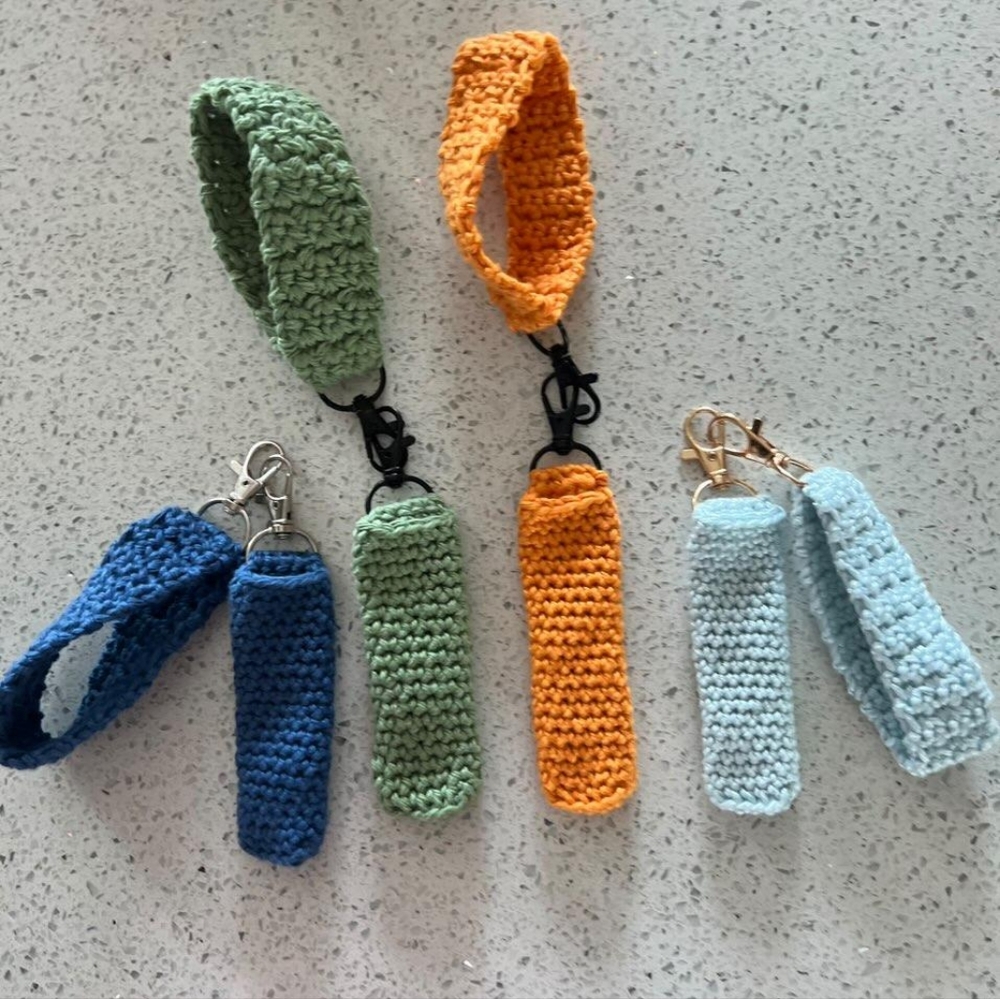 Matching Wristlet & Lipgloss Holder